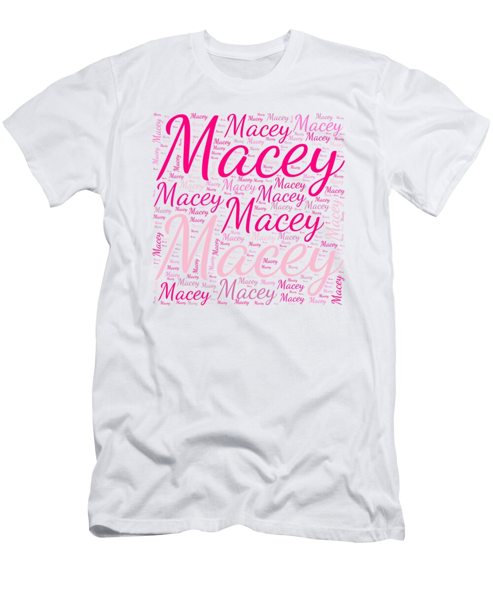 Macey Names Without Frontiers Vidddie Publyshd T-Shirt