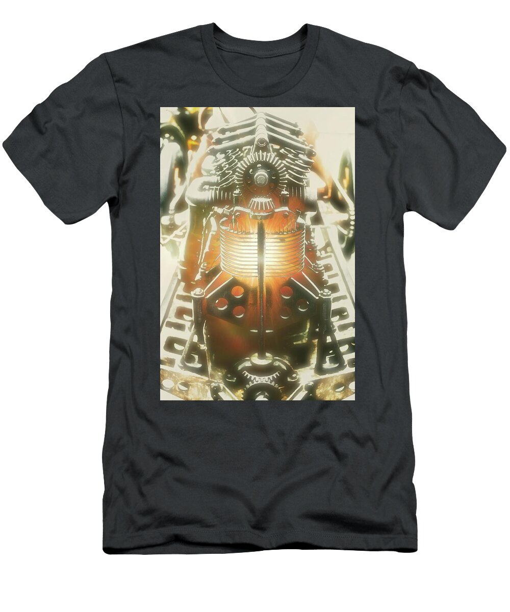 Machinescapes Indy 500 Car Vintage Engine D10g Otri Park T-Shirt