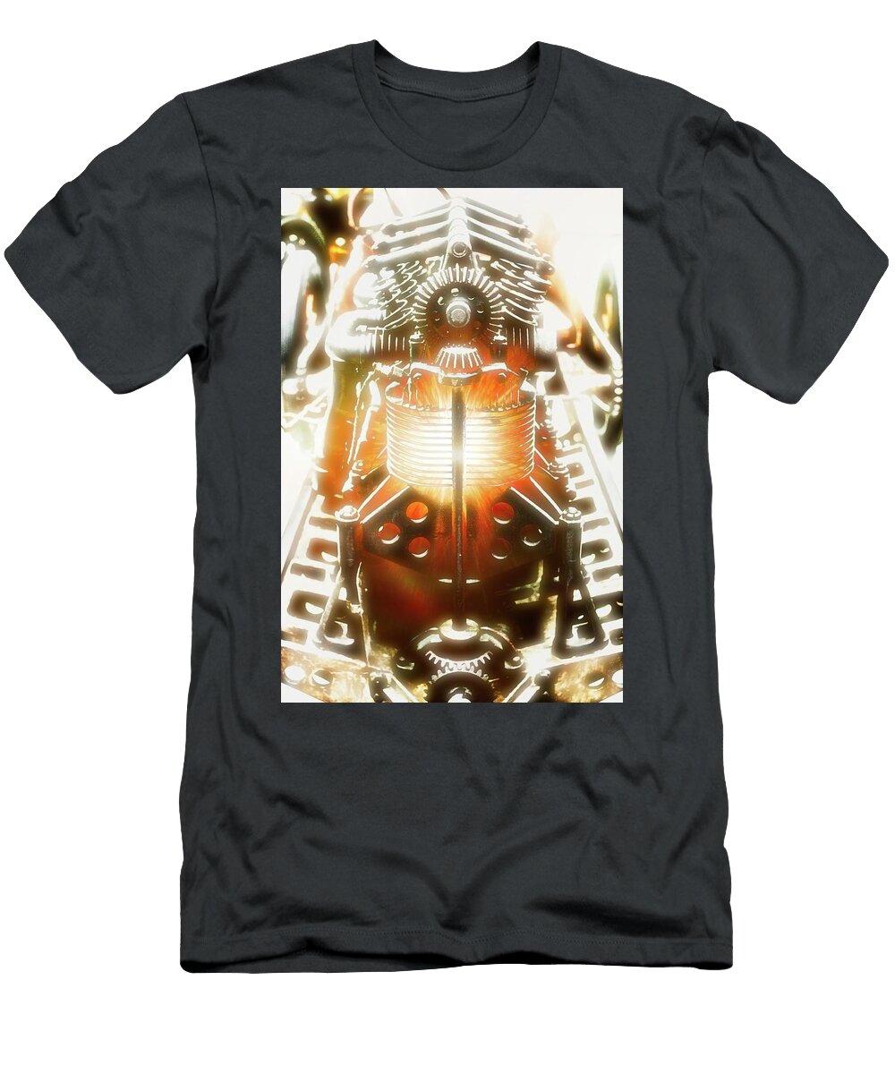 Machinescapes Indy 500 Car Vintage Engine D10k Otri Park T-Shirt