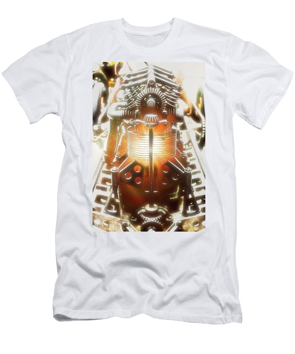 Machinescapes Indy 500 Car Vintage Engine D10t Otri Park T-Shirt