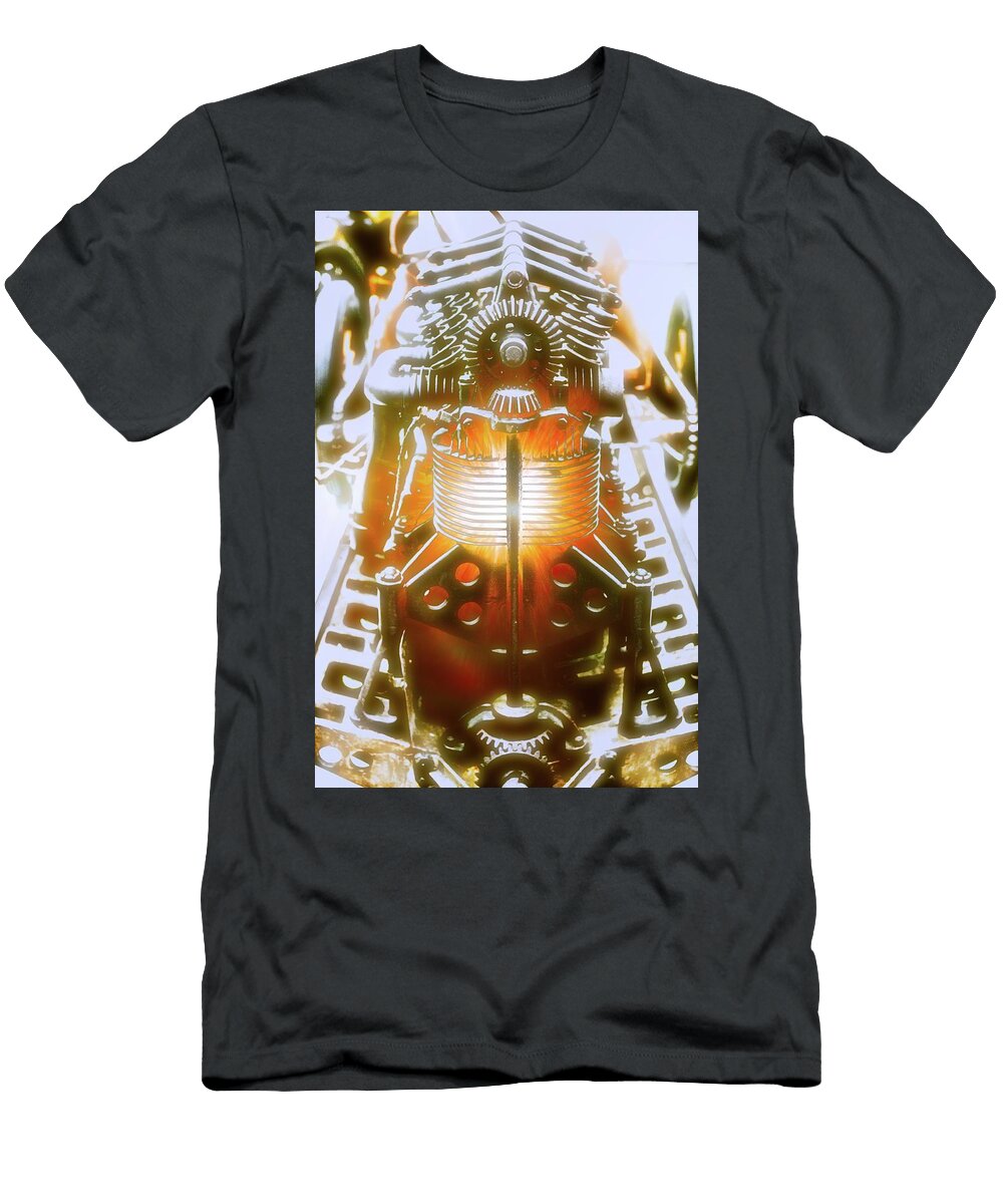 Machinescapes Indy 500 Car Vintage Engine D10v Otri Park T-Shirt