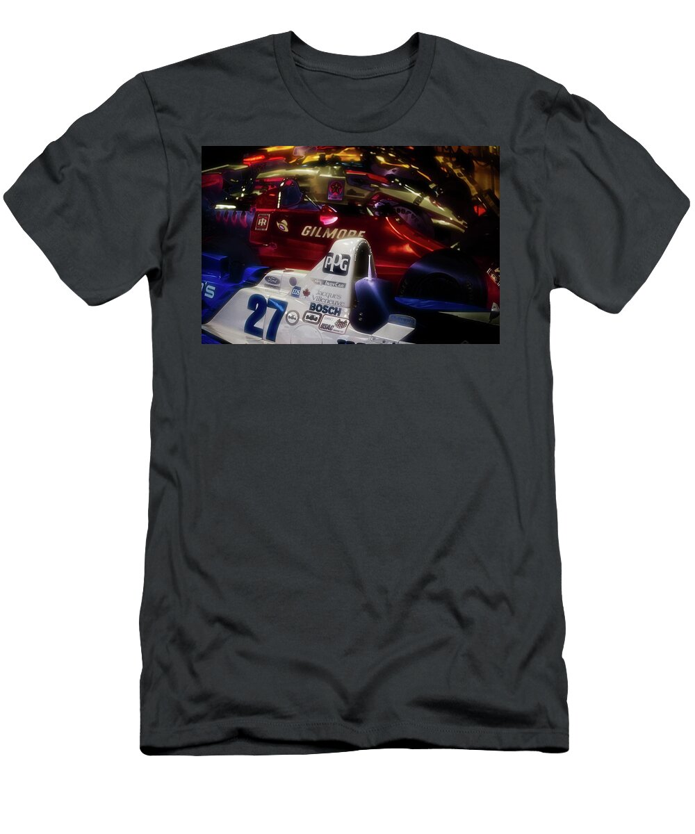 Machinescapes Indy 500 Cars E10v Otri Park T-Shirt