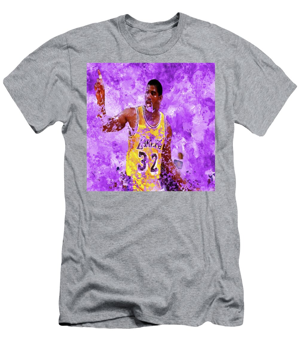 Magic Johnson Calling the Play Brian Reaves T-Shirt