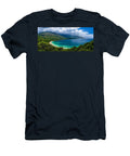 Mahale Mountains Above the Waters of Lake Tanganyika John Bloom T-Shirt