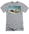 Mail Coach in the Snow John Pollard T-Shirt