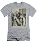Man and Woman Conversing C 1671 Adriaen Van Ostade Motionage Designs T-Shirt