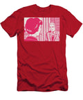 Man and Woman Talking Man Looking Over Womans Shoulder Csa Images T-Shirt