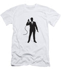 Man Holding Telephone Csa Images T-Shirt
