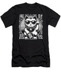 Maneki Neko with Sunglasses Lucky Money Cat Matthew Chan T-Shirt