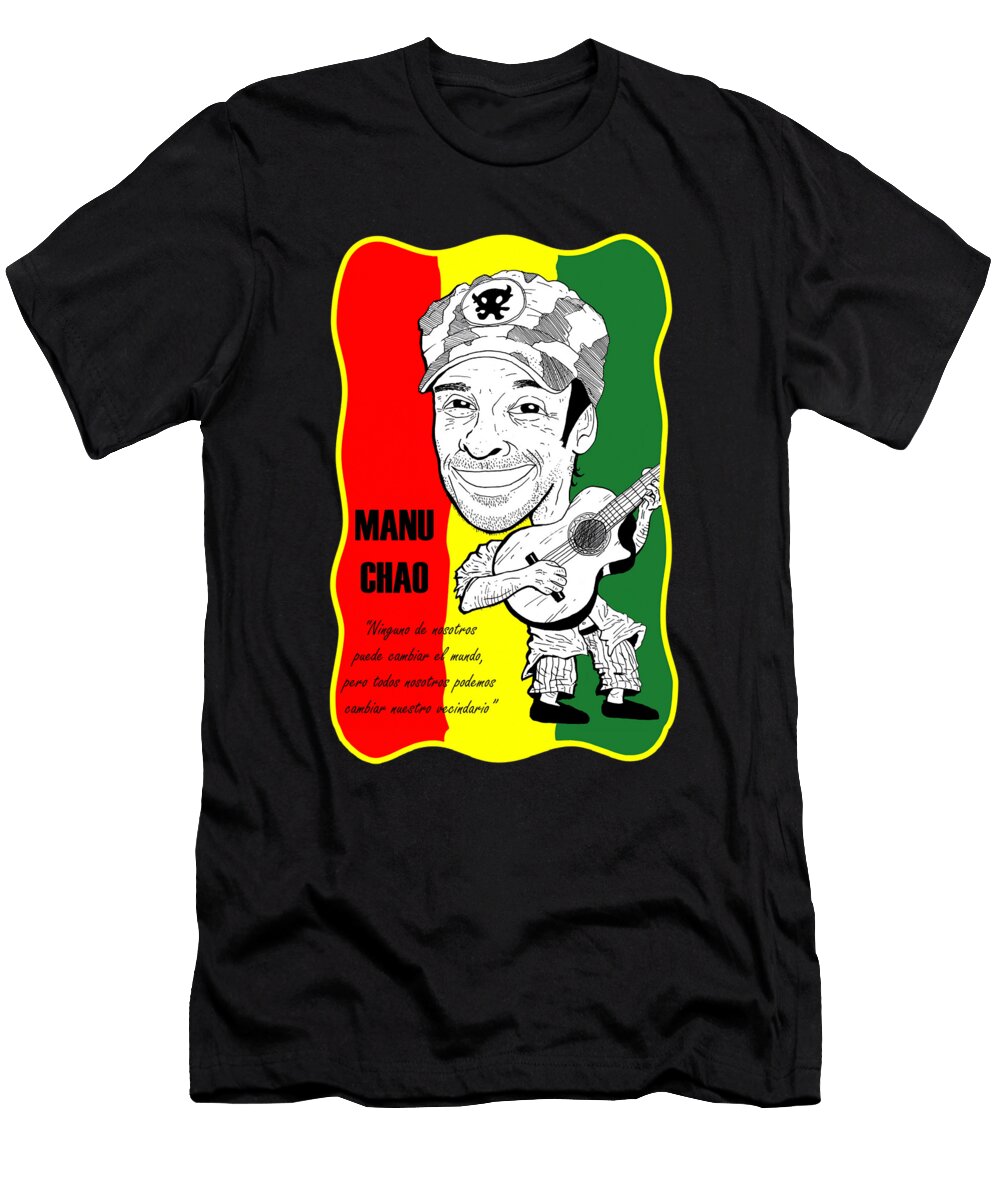 Manu Chao Ida Miller T-Shirt