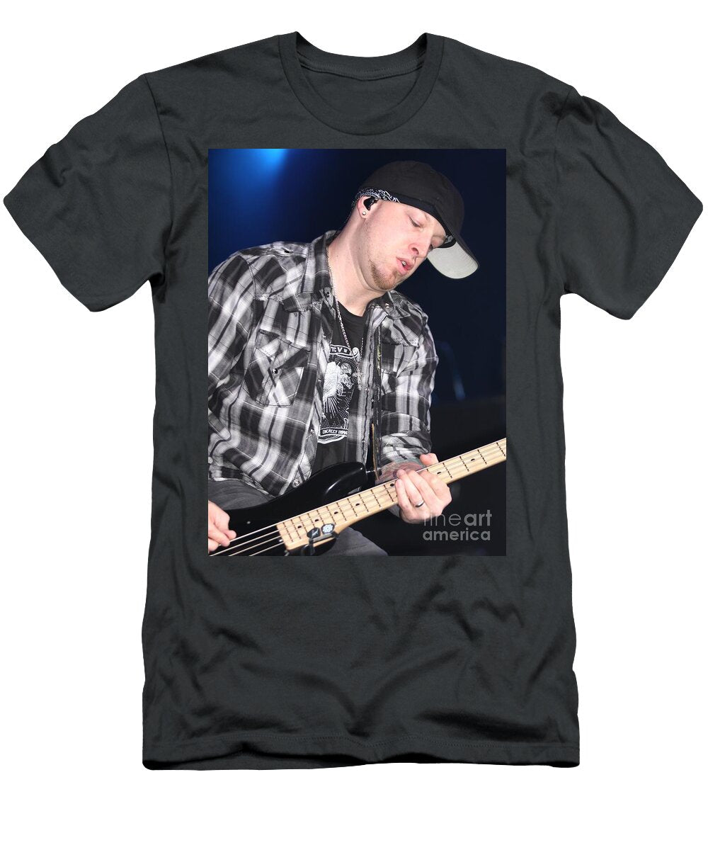 Mark James Klepaski Breaking Benjamin Concert Photos T-Shirt