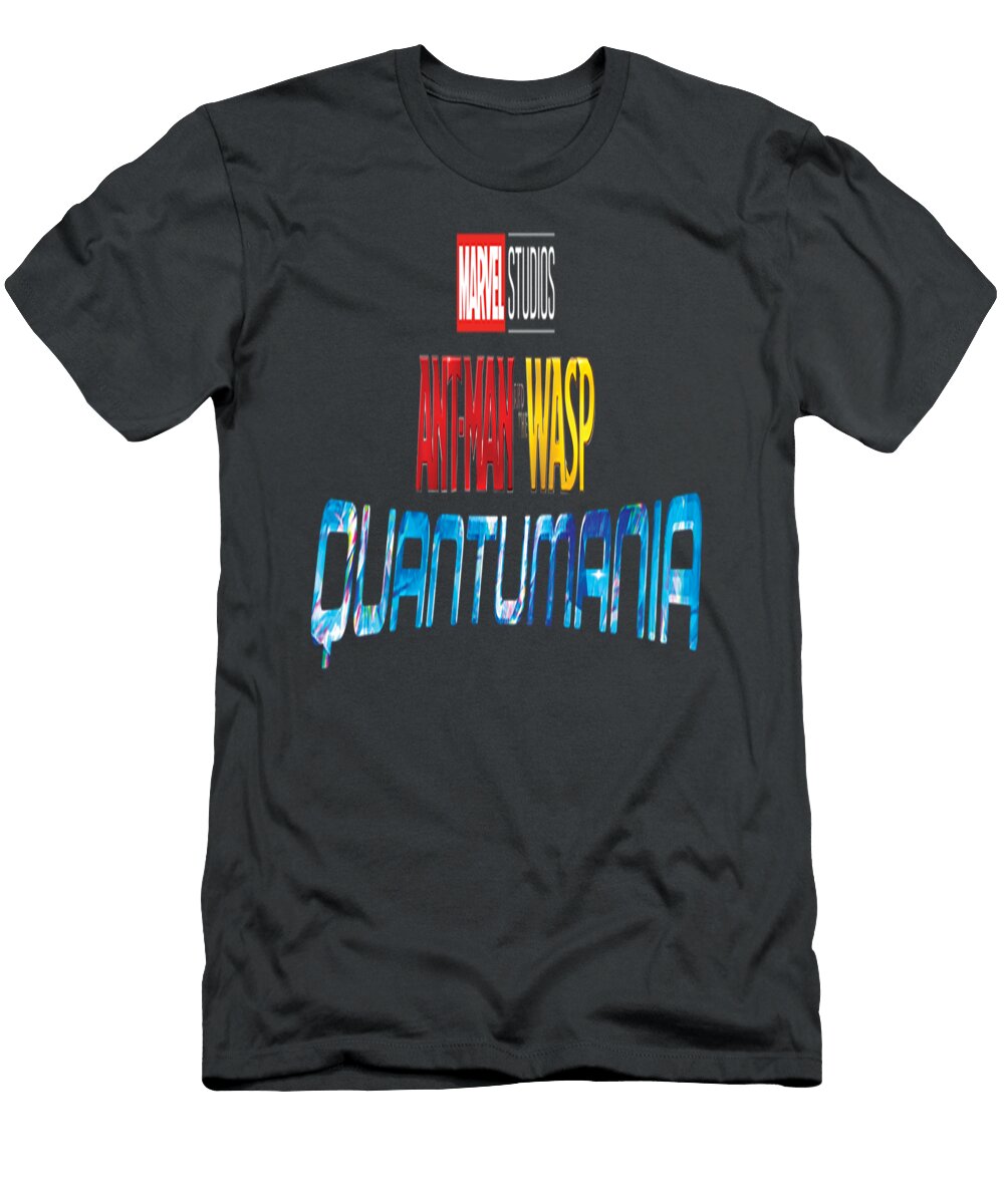 Marvel Ant Man and the Wasp Quantumania Movie Logo Eliyaj Natas T-Shirt