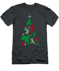 Marvel Avengers and Guardians of the Galaxy Christmas Tree Minnil Avama T-Shirt