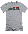 Marvel Avengers Character Text Portrait Shell Arita T-Shirt