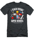 Marvel Avengers Classic I Teach Super Heroes Graphic Eshaan Sofiya T-Shirt