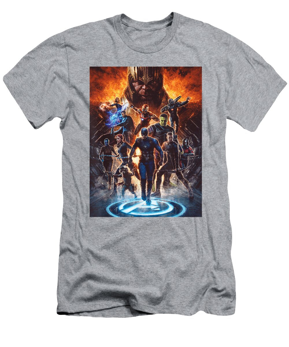 Marvel Avengers Endgame Earth Mightiest Heroes Short Sleeve Hussna Jessic T-Shirt