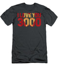 Marvel Avengers Endgame Iron Man I Love You 3000 Text Fill Emeryg Rudy T-Shirt