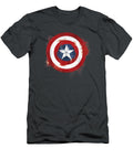 Marvel Avengers Endgame Spray Paint Captain America Logo1 Boshrp Yousa T-Shirt