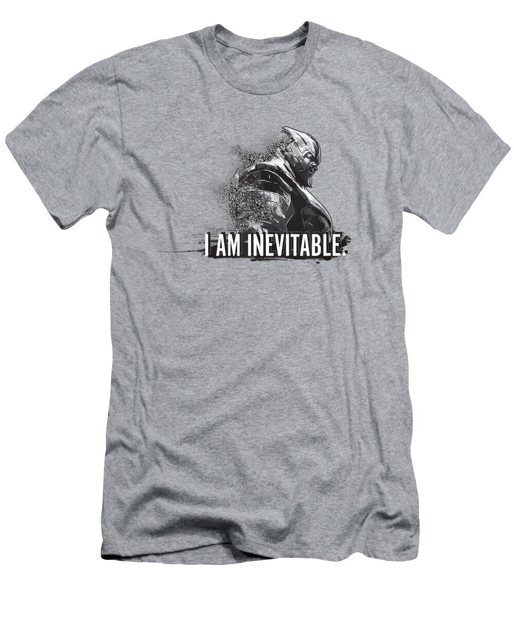 Marvel Avengers Endgame Thanos I Am Inevitable Portrait1 Boshrp Yousa T-Shirt
