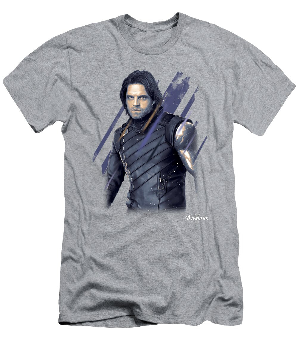 Marvel Avengers Infinity War Bucky Solo Graphic Oso Jaime T-Shirt