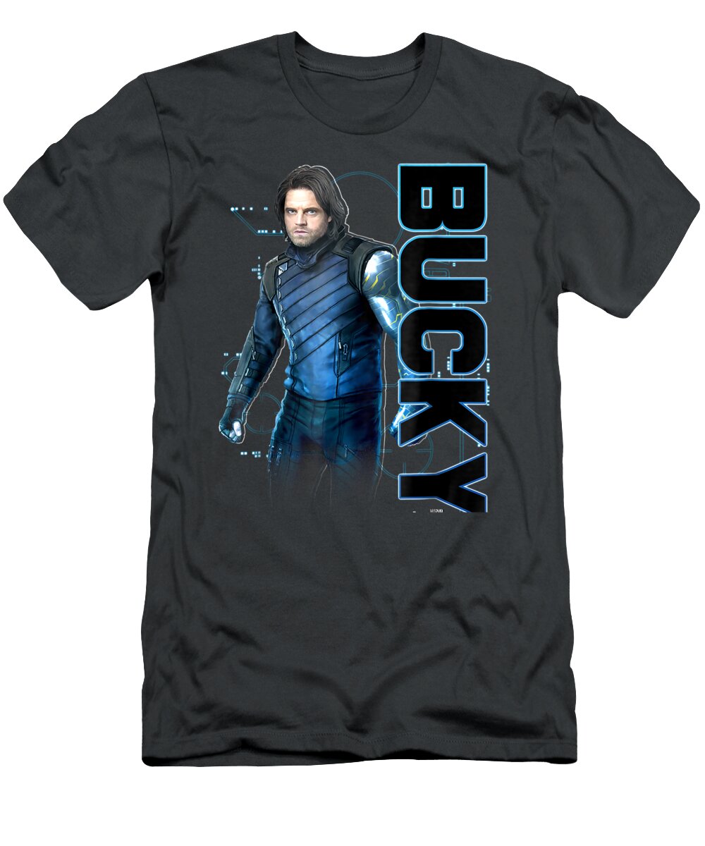Marvel Avengers Infinity War Bucky Tech Graphic Robsaa Aisli T-Shirt