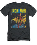 Marvel Avengers Iron Man the Invincible Dark Portrait Rouxj Remi T-Shirt