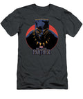 Marvel Black Panther Movie Retro Circle Portrait Eliyaj Natas T-Shirt