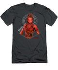 Marvel Black Panther Shuri Red Tonal Hero Portrait Murryw Leana T-Shirt