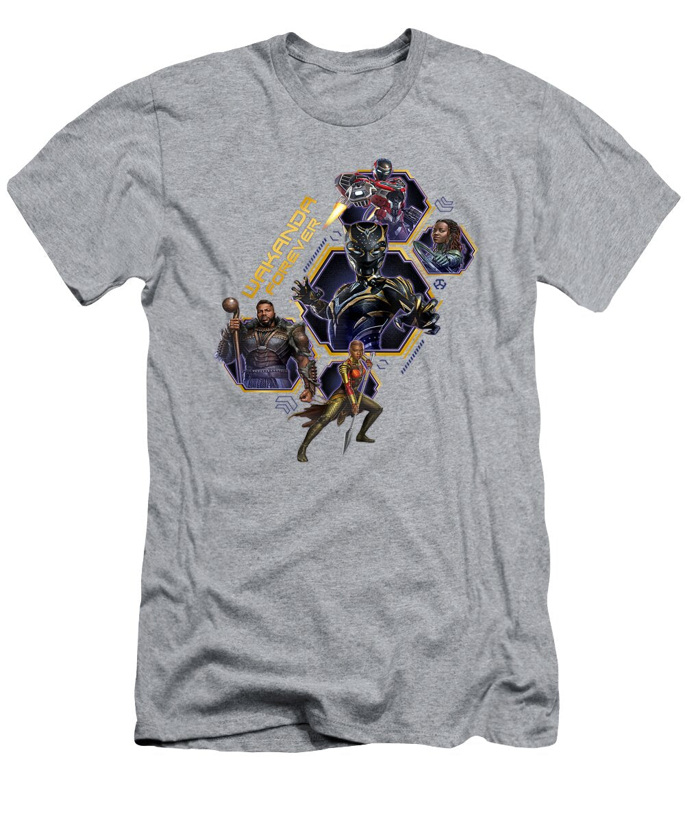 Marvel Black Panther Wakanda Forever Protectors of Wakanda Jamesq Harpe T-Shirt