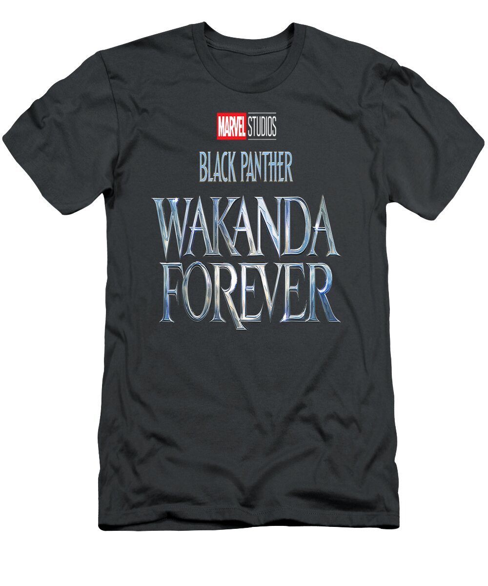 Marvel Black Panther Wakanda Forever Theatrical Logo Starlw Albie T-Shirt