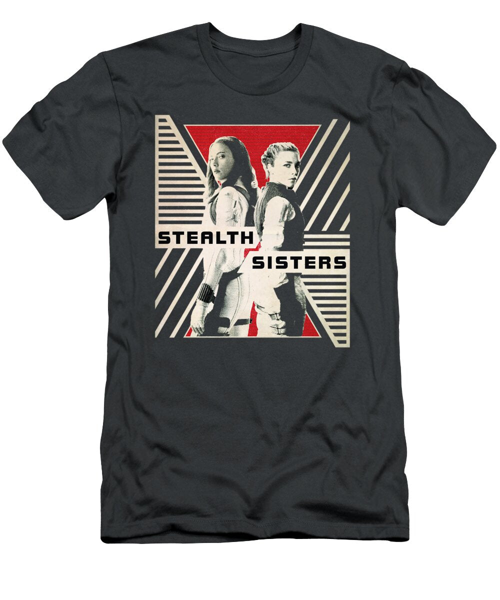 Marvel Black Widow Stealth Sisters Poster Forbey Karri T-Shirt