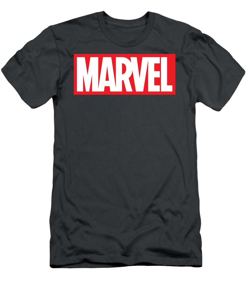 Marvel Classic Bold Red Graphic Guy Hilda T-Shirt