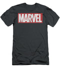 Marvel Classic Distressed Logo Graphic Malcol Marjaa T-Shirt