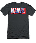 Marvel Classic Logo Iron Man Fill Indy Sonam T-Shirt