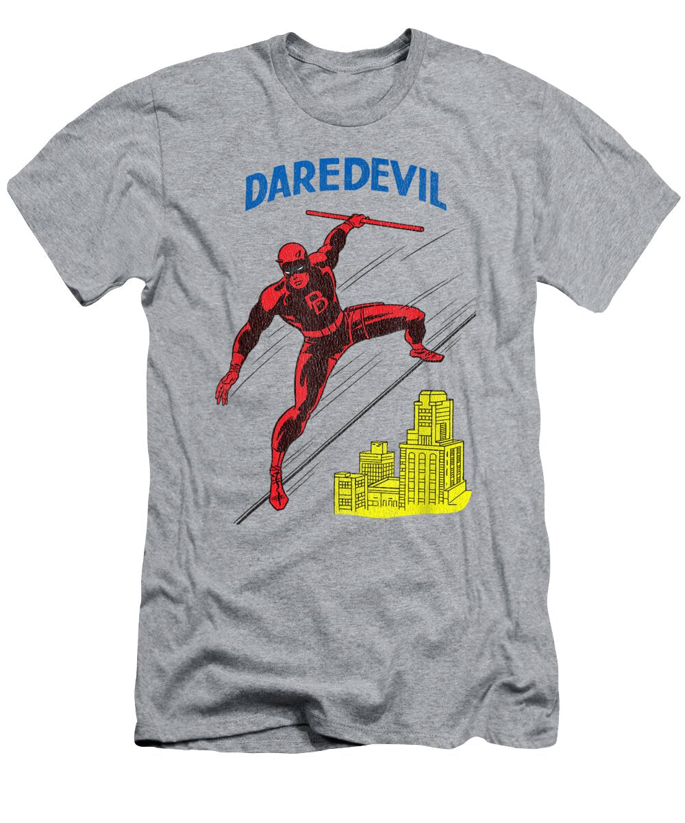 Marvel Daredevil Retro Comic1 Ruvarx Tommy T-Shirt