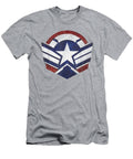 Marvel Falcon Winteroldier Wingshield Logo Malcol Marjaa T-Shirt