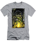 Marvel Fenris Loki on His Throne Bonfire Graphic1 Darciz Flori T-Shirt
