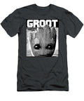 Marvel Guardians of the Galaxy Vol 2 Big Face Groot Poster Layton Evagra T-Shirt