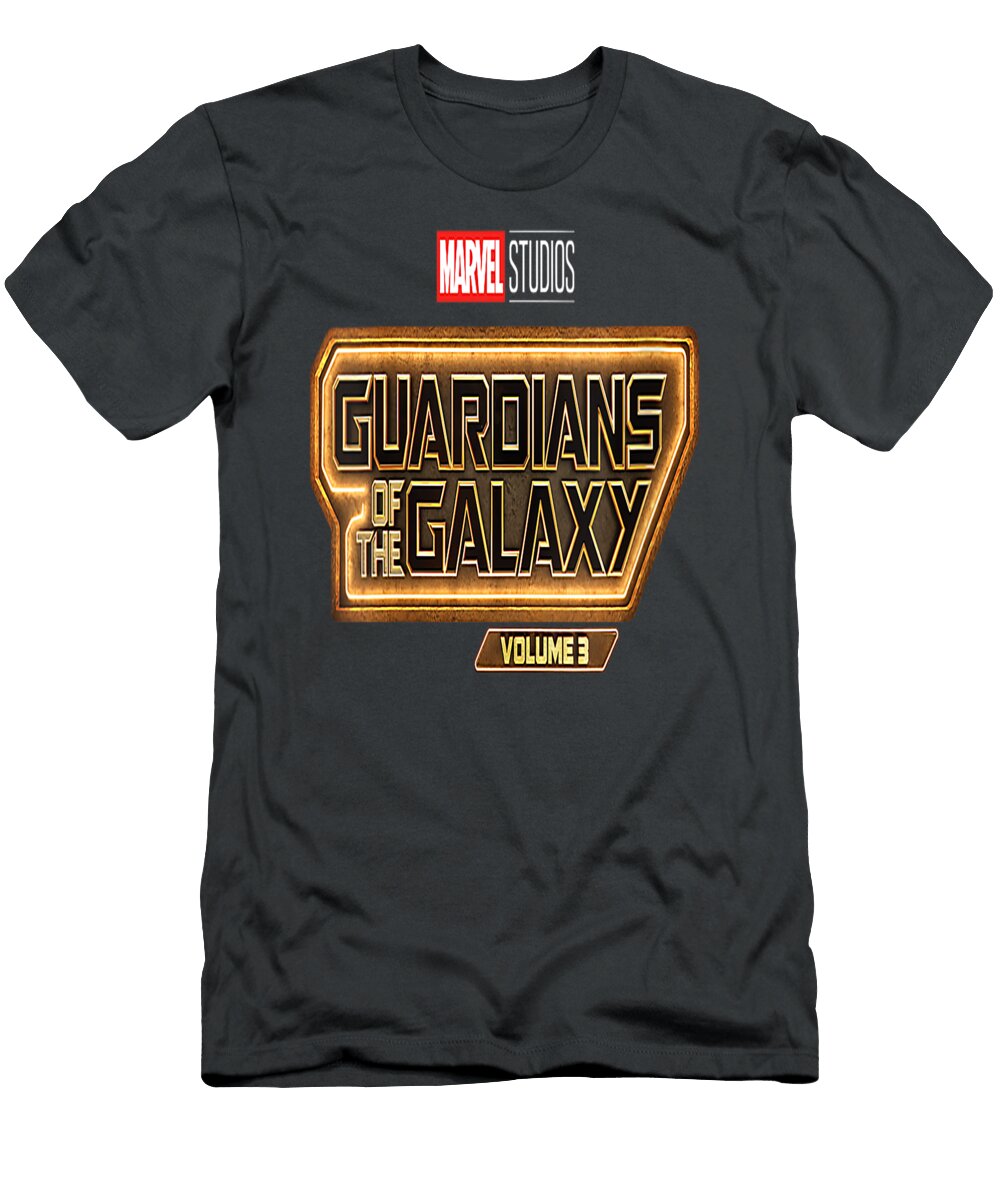 Marvel Guardians of the Galaxy Volume 3 Movie Logo Mateol Vivie T-Shirt