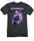 Marvel Infinity War Thanos Purple Distressed Graphic Foxx Ekman T-Shirt