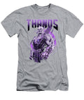 Marvel Infinity War Thanos Purple Distressed Graphic Khabib Danile T-Shirt