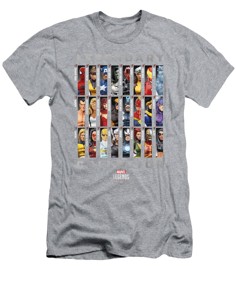 Marvel Legends Series Legendary Collector Checklist1 Blaind Nuin T-Shirt
