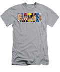 Marvel Logo with Xmen Inside1 Blaind Nuin T-Shirt