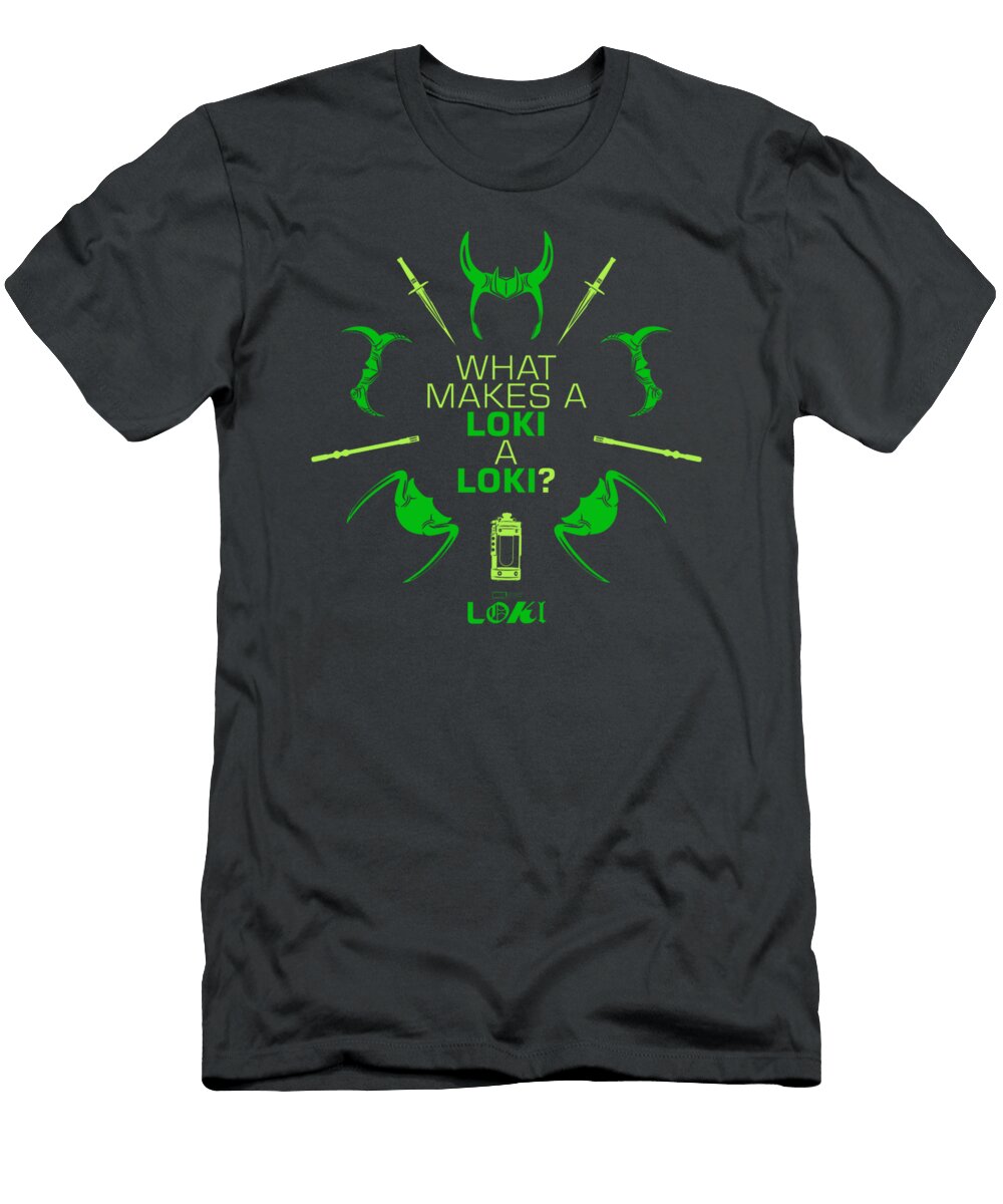 Marvel Loki What Makes a Loki Quote Issa Briar T-Shirt
