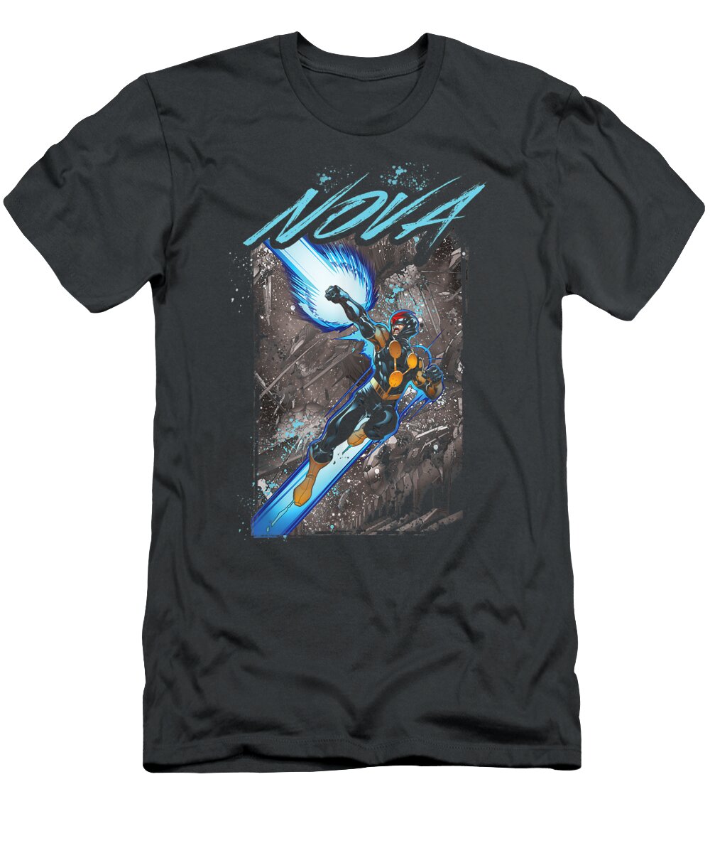 Marvel Nova Guardians of the Galaxy Blast Graphic1 Waiane Ewan T-Shirt