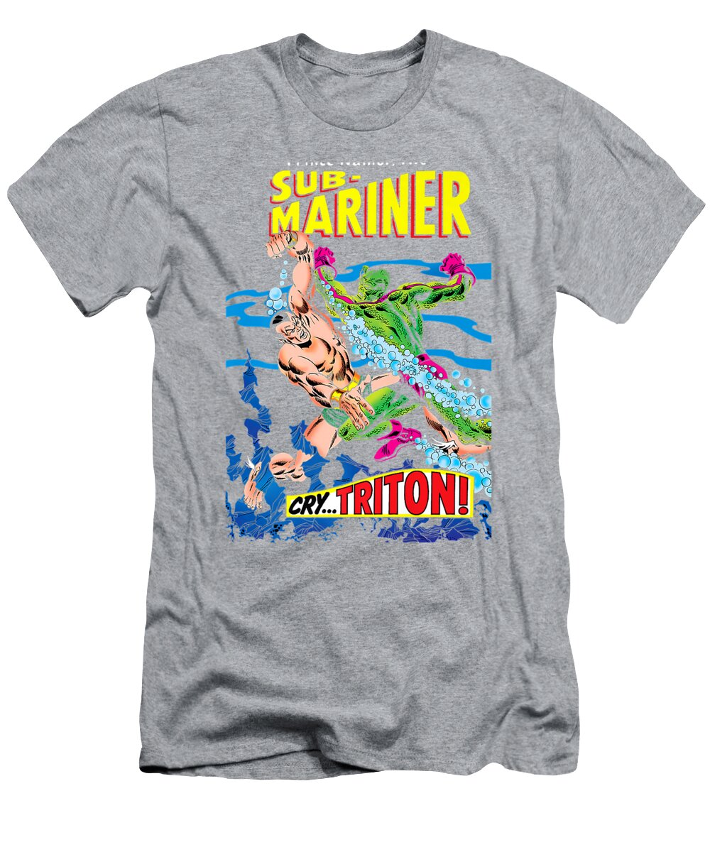 Marvel Prince Namor the Submariner Cry Triton Premium Waiane Ewan T-Shirt