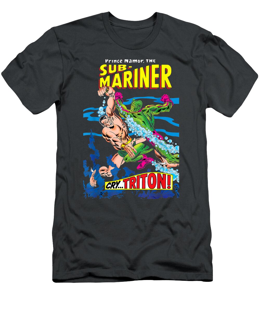 Marvel Prince Namor the Submariner Cry Triton1 Waiane Ewan T-Shirt