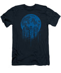 Marvel Spider Man Blue L Moon Hang Graphic Vihan Bao T-Shirt