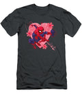 Marvel Spider Man Hearts and Flowers Valentine Day Lyal Xayah T-Shirt