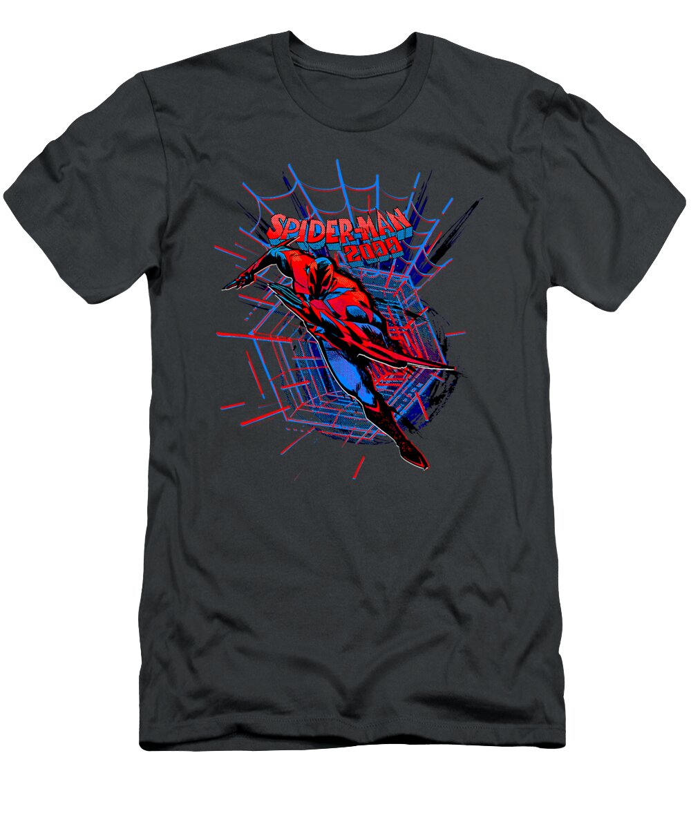 Marvel Spiderman Across the Spiderverse Part 1 2099 Eshan Eleano T-Shirt